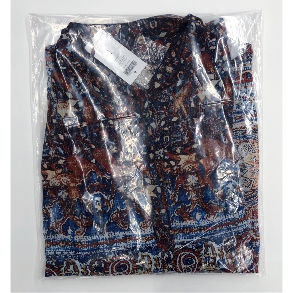 Chico's Indie Garden Paisley Print Blouse - Picture 15 of 15